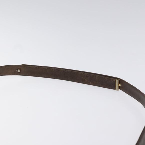 DIOR Trotter Canvas Shoulder Bag Brown Gold - Picture 8 of 12